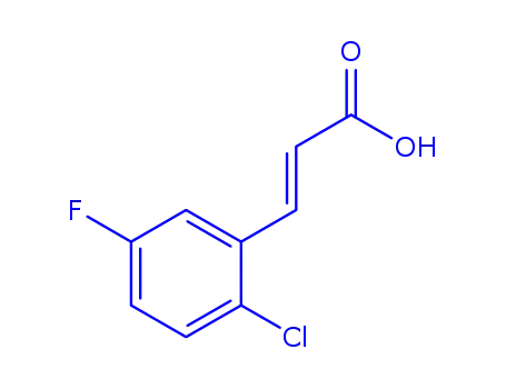 3-(2-클로로-5-플루오로-페닐)-아크릴산