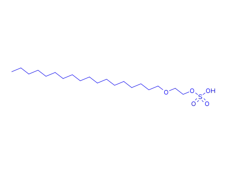 Polyethylene glycol octadecyl ether sulfuric acid