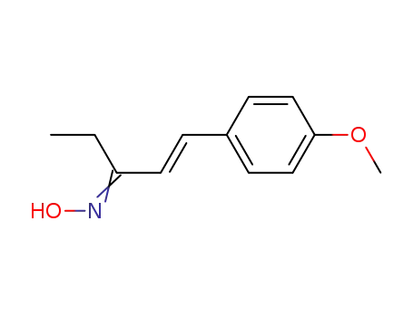 1<i>t</i>-(4-methoxy-phenyl)-pent-1-en-3-one oxime