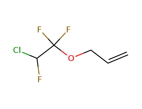 Molecular Structure of 380-44-9 (ALLYL 2-CHLORO-1,1,2-TRIFLUOROETHYL ETHER)