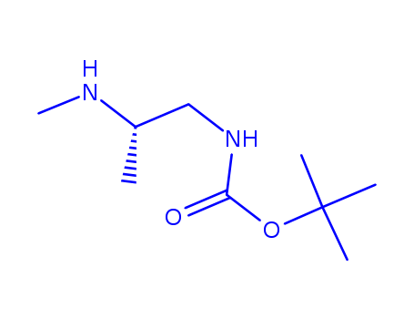 Carbamic acid, [(2S)-2-(methylamino)propyl]-, 1,1-dimethylethyl ester (9CI)
