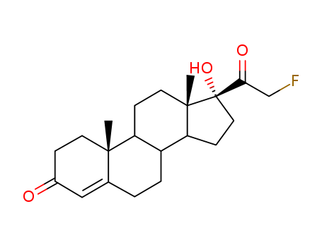 Pregn-4-ene-3,20-dione,21-fluoro-17-hydroxy- (7CI,8CI) cas  3828-79-3