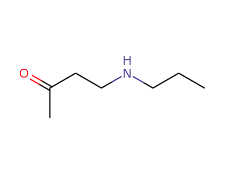 Molecular Structure of 44857-32-1 (2-Butanone, 4-(propylamino)- (9CI))