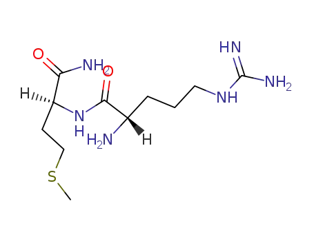 Molecular Structure of 121185-77-1 (H-ARG-MET-NH2 ACETATE SALT)