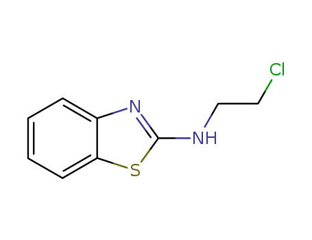 2-BENZOTHIAZOLAMINE,N-(2-CHLOROETHYL)-