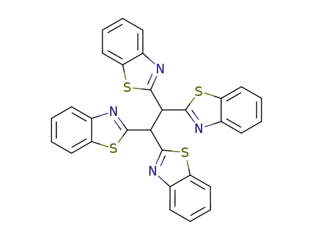 Molecular Structure of 178813-61-1 (2,2',2'',2'''-(1,2-Ethanediylidene)tetrakisbenzothiazole)