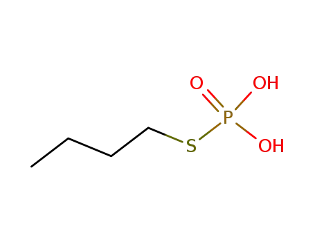 Molecular Structure of 44843-57-4 (O-butan-2-yl dihydrogen phosphorothioate)