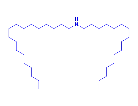 Molecular Structure of 45310-14-3 (N-hexadecyloctadecylamine)