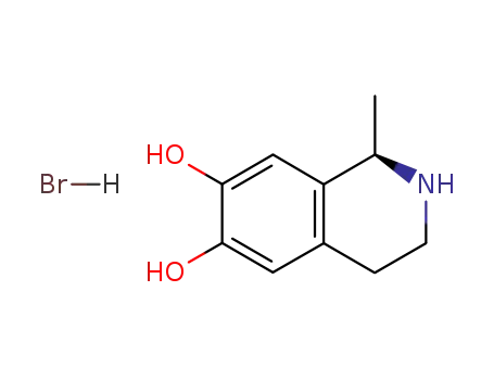 Molecular Structure of 38221-22-6 ((+)-Salsolinol hydrobromide)