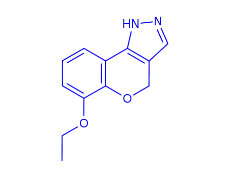 [1]Benzopyrano[4,3-c]pyrazole,6-ethoxy-1,4-dihydro-(9CI)