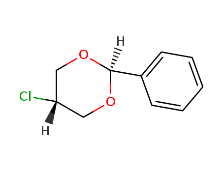 1,3-Dioxane,5-chloro-2-phenyl-, trans-