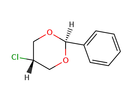Molecular Structure of 38011-89-1 (1,3-Dioxane,5-chloro-2-phenyl-,trans-(9CI))