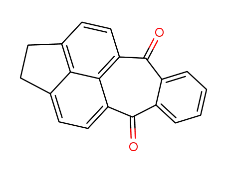 Molecular Structure of 4578-98-7 (1,2-dihydrocyclopenta[cd]pleiadene-5,10-dione)