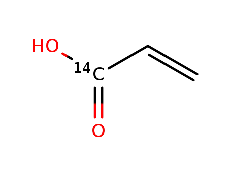 아크릴산, [1-14C]