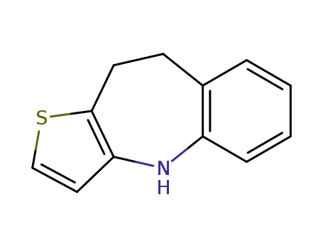 Molecular Structure of 37968-01-7 (9,10-dihydro-4H-thieno<3,2,b><f>benzazepine)