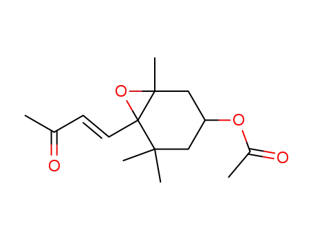 2,2,6-トリメチル-1-(3-オキソ-1-ブテニル)-7-オキサビシクロ[4.1.0]ヘプタン-4-イル=アセタート