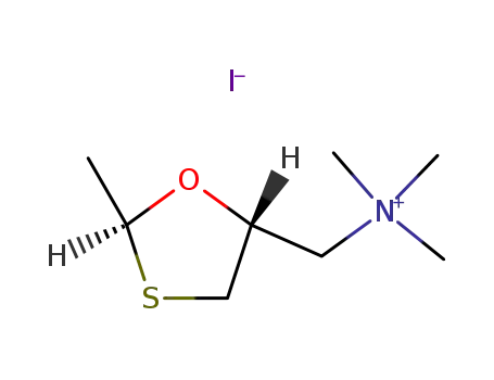 2-메틸-5-트리메틸암모늄메틸-1,3-옥사티올란