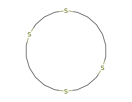 Molecular Structure of 52559-88-3 (1,5,12,16-tetrathiacyclodocosane)