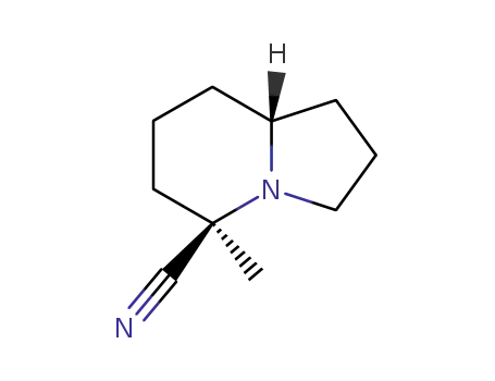 (5R,9R)-5-cyano-5-methylindolizidine