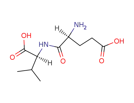 Molecular Structure of 5879-06-1 (H-GLU-VAL-OH)