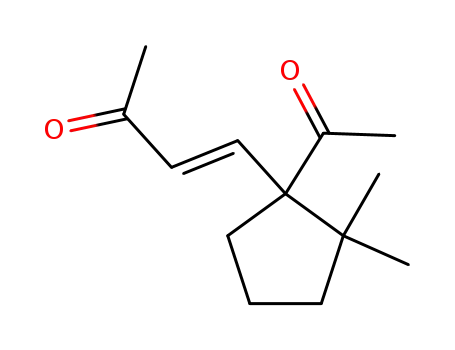 (E)-4-(1-Acetyl-2,2-dimethyl-cyclopentyl)-but-3-en-2-on