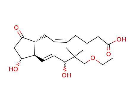 (Z)-7-[(1R,2R,3R)-2-[(E)-5-ethoxy-3-hydroxy-4,4-dimethylpent-1-enyl]-3-hydroxy-5-oxocyclopentyl]hept-5-enoic acid