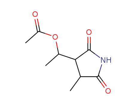 3-[1-(Acetyloxy)ethyl]-4-methyl-2,5-pyrrolidinedione