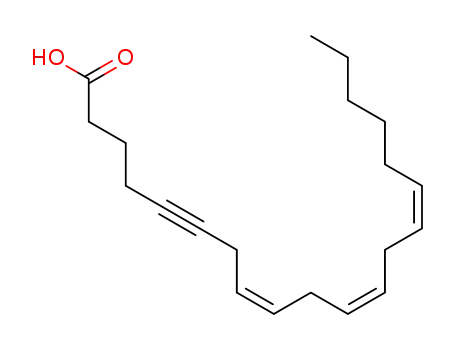 Molecular Structure of 58688-54-3 (5,6-DEHYDROARACHIDONIC ACID)