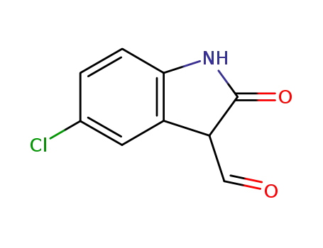 5-클로로-2-옥소인돌린-3-카발데하이드