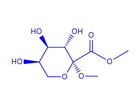 alpha-L-xylo-2-Hexulopyranosidonic acid, methyl, methyl ester (9CI)