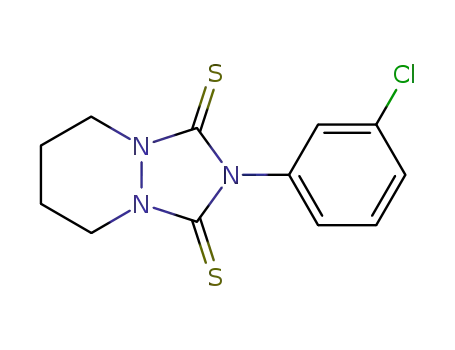 2-(3-chlorophenyl)tetrahydro-1H-[1,2,4]triazolo[1,2-a]pyridazine-1,3(2H)-dithione