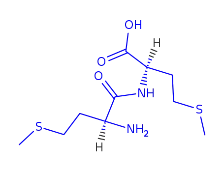 Molecular Structure of 52715-93-2 (H-DL-MET-DL-MET-OH)