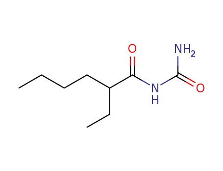 Hexanamide,N-(aminocarbonyl)-2-ethyl- cas  58850-93-4