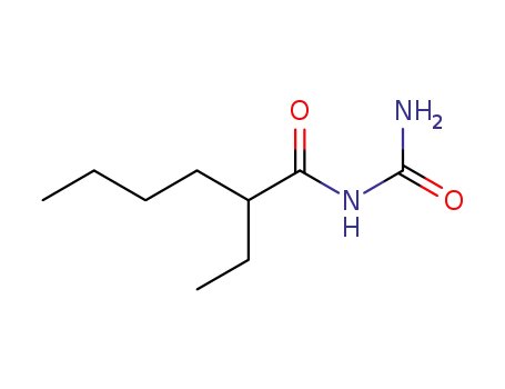 Molecular Structure of 58850-93-4 (N-carbamoyl-2-ethylhexanamide)