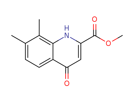 methyl 4-hydroxy-7,8-dimethylquinoline-2-carboxylate