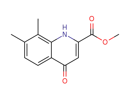 메틸 4-하이드록시-7,8-디메틸퀴놀린-2-카르복실레이트