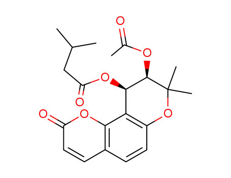 Molecular Structure of 53023-17-9 (suksdorfin)