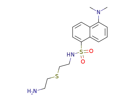 Molecular Structure of 52664-04-7 (monodansylthiacadaverine)