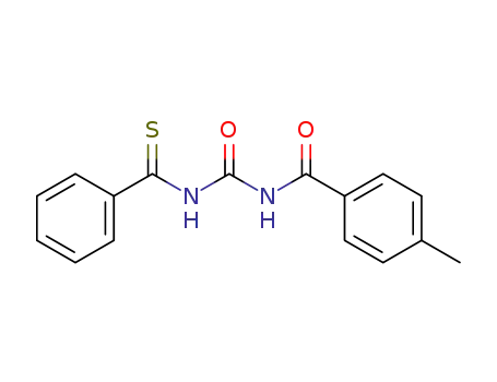 N-(benzenecarbonothioylcarbamoyl)-4-methylbenzamide