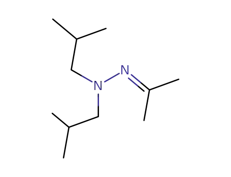 Molecular Structure of 52835-12-8 (Acetone diisobutyl hydrazone)