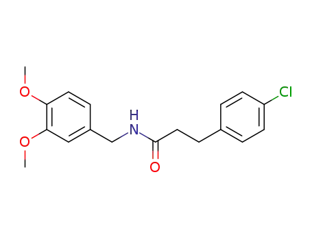3-(4-Chloro-phenyl)-N-(3,4-dimethoxy-benzyl)-propionamide