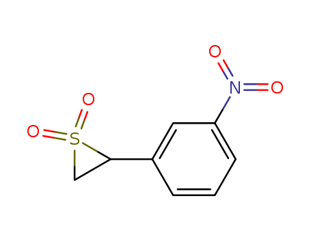 Thiirane, 2-(3-nitrophenyl)-, 1,1-dioxide
