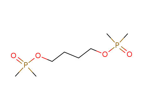 Molecular Structure of 5284-07-1 (Phosphinic acid, dimethyl-, 1,4-butanediyl ester)