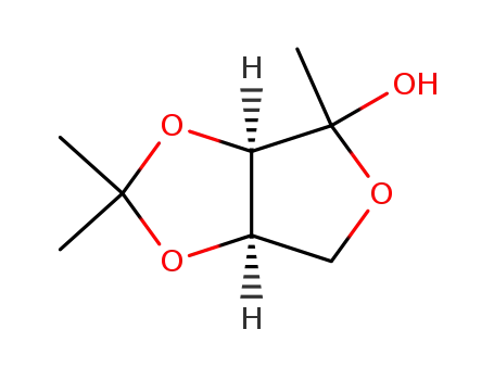 1-Deoxy-3,4-O-isopropylidene-D-erythro-2-pentulofuranose