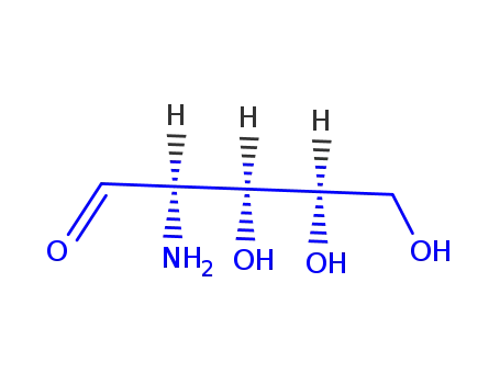 Molecular Structure of 5840-75-5 (2-amino-2-deoxyarabinose)