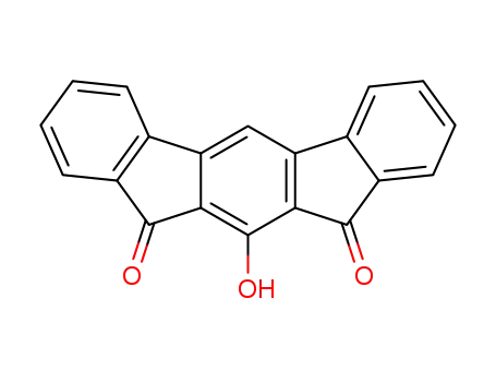 Molecular Structure of 35044-32-7 (11-hydroxy-indeno[2,1-<i>b</i>]fluorene-10,12-dione)