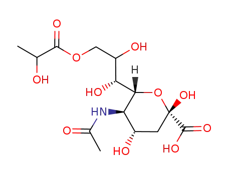 N-acetyl-9-O-lactylneuraminic acid