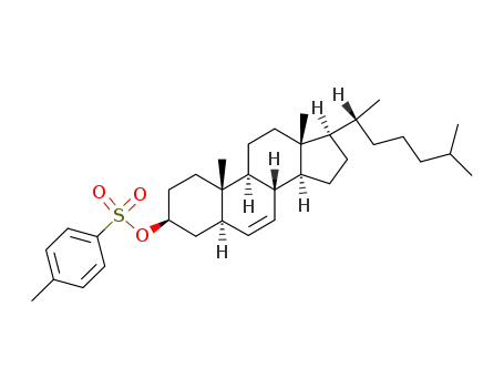 3β-Tosyloxy-Δ<sup>6</sup>-5α-cholesten