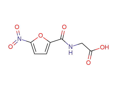 Molecular Structure of 52980-52-6 ((5-NITRO-2-FUROYL)AMINO]ACETIC ACID)