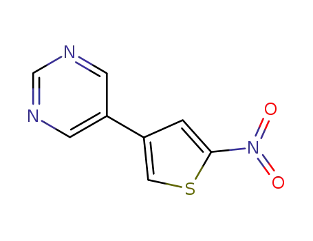 5-(5-니트로-티오펜-3-일)-피리미딘
